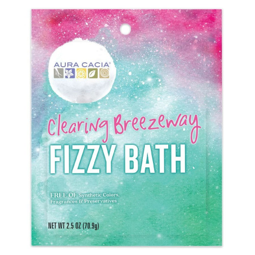Aura Cacia Clearing Breezeway Fizzy Bath 2.5oz