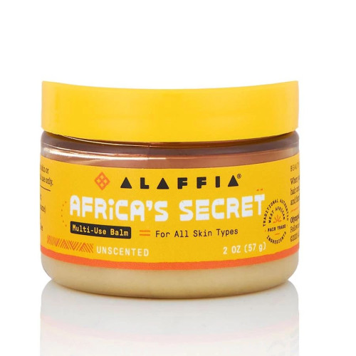 Alaffia Africa's Secret Unscented Multi-Use Balm 2 oz.