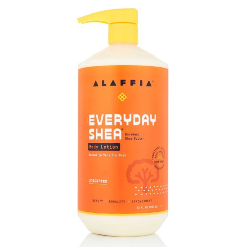 Alaffia Everyday Shea Unscented Body Lotion 32 fl. oz.