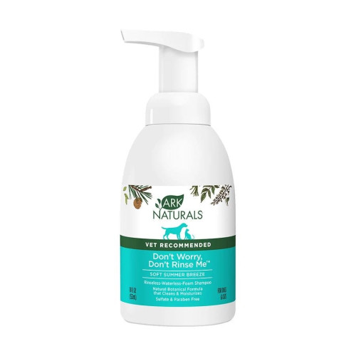 Ark Naturals Don't Rinse Me Foam Shampoo for all Pets 18 fl. oz.