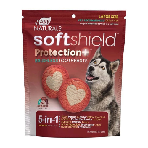 Ark Naturals Soft Shield Protection + Brushless Toothpaste for Large Dogs 18 oz.