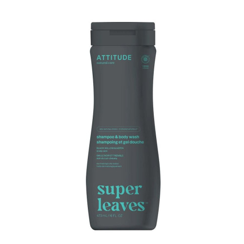 Attitude Men's Super Leaves 2-in-1 Scalp Care Shampoo & Body Wash 16 fl. oz.