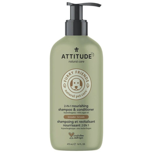 Attitude 2-in-1 Nourishing Pet Shampoo & Conditioner 16 fl. oz.
