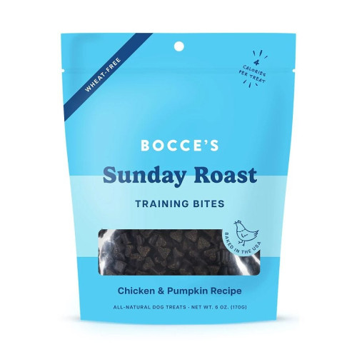 Bocce's Bakery Sunday Roast Dog Training Bites 6 oz.