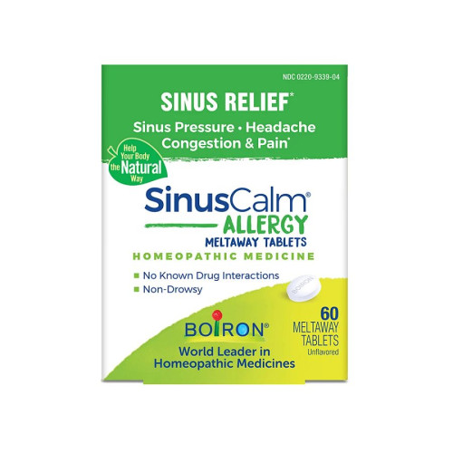 Boiron SinusCalm Allergy 60 meltaway tablets