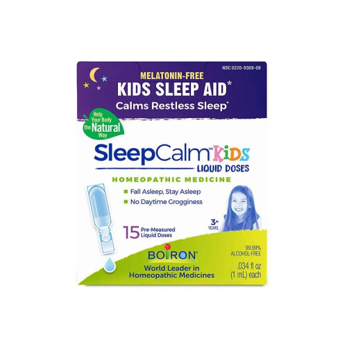 Boiron SleepCalm Kids Melatonin-Free 15 liquid doses