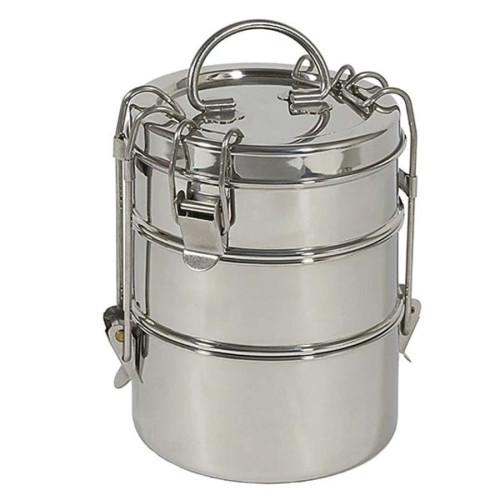 To-Go Ware 3-Tier Snack Stack Tiffin 6 3/4 x 4 3/4