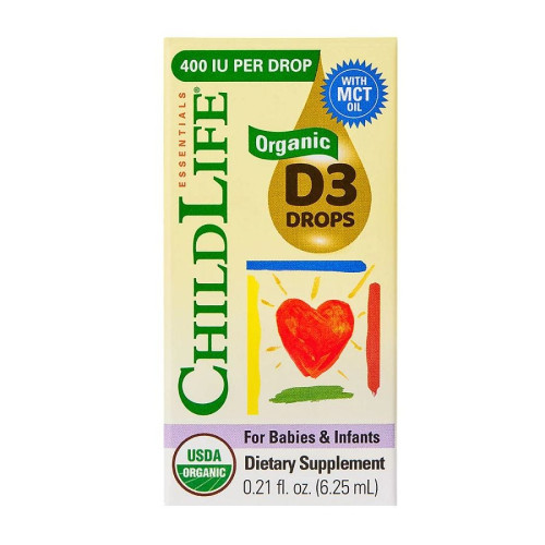 ChildLife Essentials Organic Vitamin D3 Drops 0.21 fl. oz.