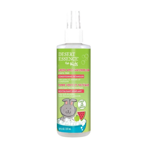 Desert Essence Green Apple Watermelon Kids Conditioning Detangler 8 fl. oz.