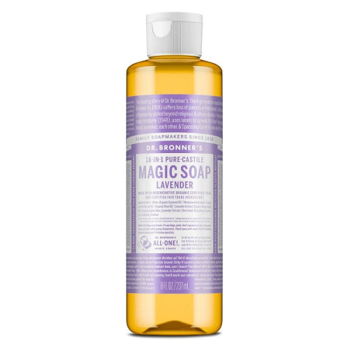 Dr. Bronner's 18-in-1 Pure-Castile Lavender Magic Soap 8 fl. oz.