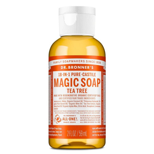 Dr. Bronner's 18-in-1 Pure-Castile Tea Tree Magic Soap 2 fl. oz.