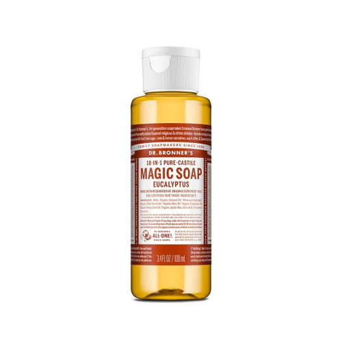 Dr. Bronner's 18-in-1 Pure Castile Eucalyptus Magic Soap 3.4 fl. oz.