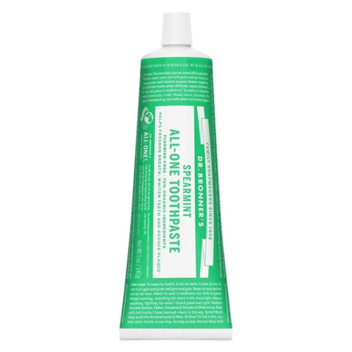 Dr. Bronner's All One Spearmint Toothpaste 5 oz.