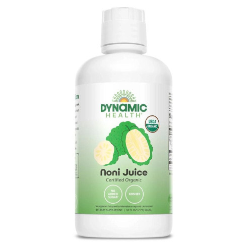 Dynamic Health Organic Tahitian Noni Juice (Plastic) 32 fl. oz.