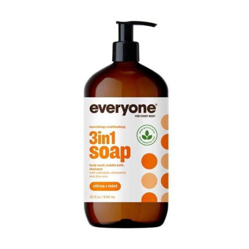 Everyone Citrus + Mint 3-in-1 Liquid Soap 32 fl. oz.