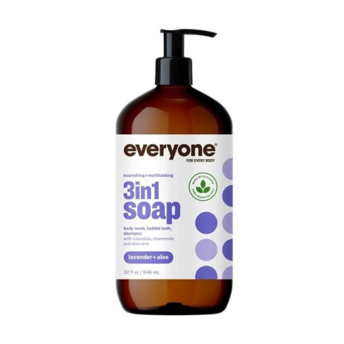 Everyone Lavender + Aloe 3-in-1 Liquid Soap 32 fl. oz.