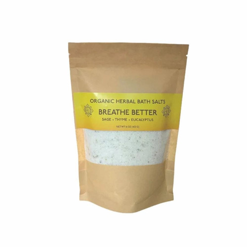 Four Elements Herbal Bath Salts Breathe Better 16 oz. bag
