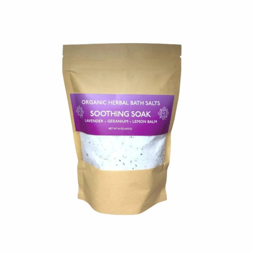Four Elements Soothing Soak Bath Salts 16oz bag