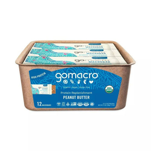GoMacro Peanut Butter MacroBar 12 (2.3 oz.) pack
