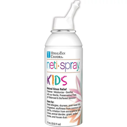 Himalayan Chandra Nasal Care Kids Saline Neti Spray 2.53 fl. oz