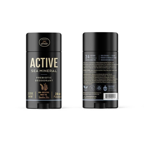 pHresh Active Sea Mineral Deodorant for Men 2.25 oz.