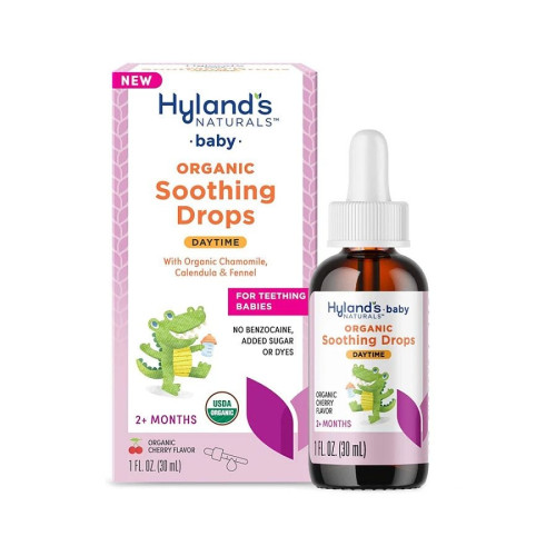 Hyland's Organic Baby Cherry Soothing Drops Daytime 1 fl. oz.