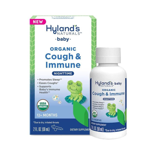 Hyland's Organic Baby Cough & Immune Nighttime 2 fl. oz.