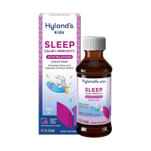 Hyland's Kids Grape Sleep Calm + Immunity with Melatonin 4 fl. oz.