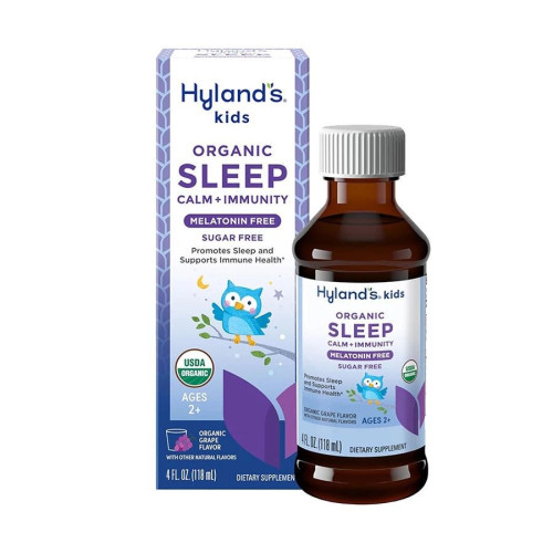 Hyland's Organic Kids Grape Sleep Calm + Immunity Melatonin-Free 4 fl. oz.