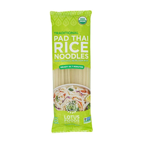 Lotus Foods Organic Traditional Pad Thai Rice Noodles 8 oz.