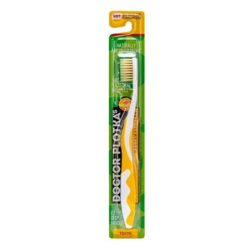 Doctor Plotka's Mouthwatchers Yellow Youth Toothbrush