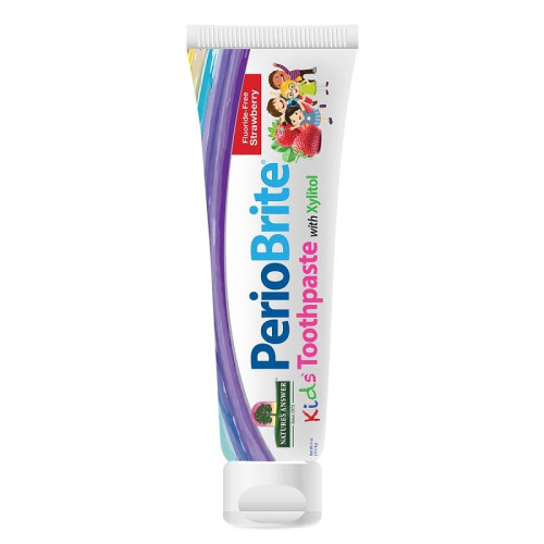 Nature's Answer Strawberry Kids PerioBrite Toothpaste 4 oz.