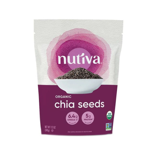 Nutiva Organic Chia Seeds 12 oz.