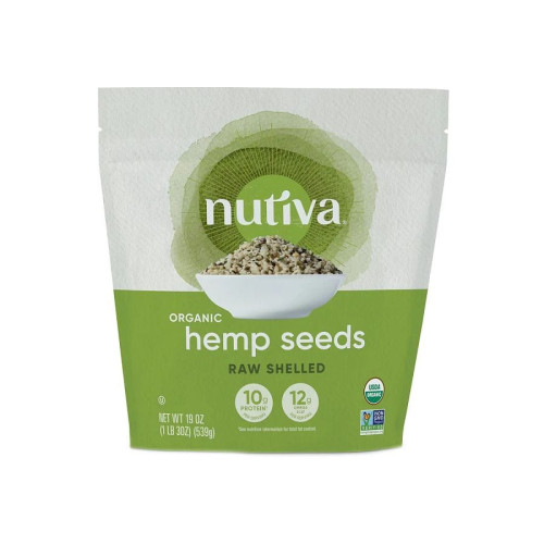 Nutiva Organic Raw Shelled Hemp Seeds 19 oz.
