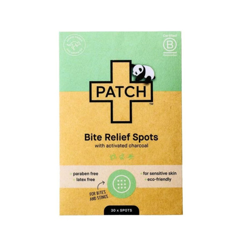 Nutricare Activated Charcoal Bite Relief Spots 30 count