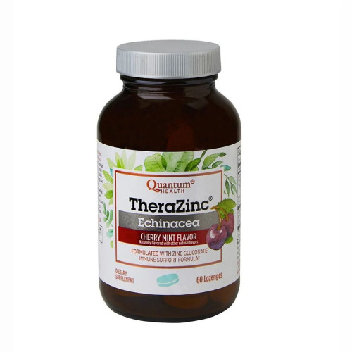Quantum Echinacea Chery Mint Lozenges 60 count