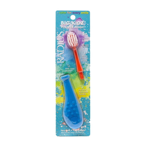 Radius Big Kidz Forever Toothbrush Assorted Colors 6+ years