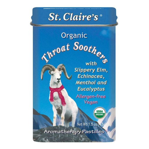 St. Claire's Organics Organic Throat Soothers 1.5 oz.