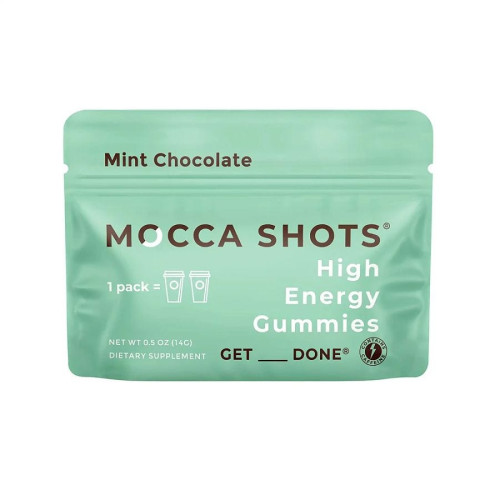 Seattle Gummy Company Mint Chocolate Mocca Shots Gummies 2 count