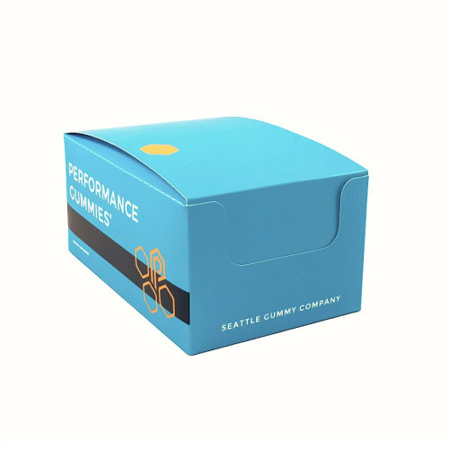 Seattle Gummy Company Recover Apple Ginger Post-Workout Gummies Display 12 (4 ct) packs