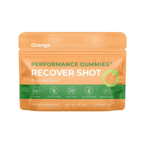 Seattle Gummy Company Recover Orange Post-Workout Gummies 4 count