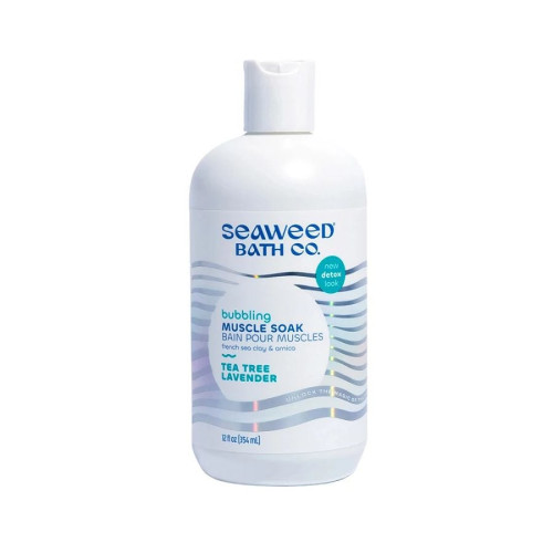 Seaweed Bath Co. Tea Tree Lavender Bubbling Muscle Soak 12 fl. oz.