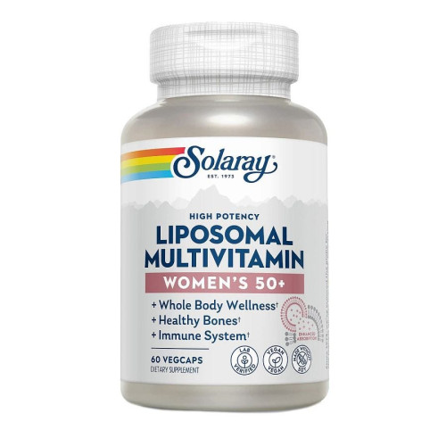Solaray Women's 50+ Liposomal Multivitamin 60 VegCaps
