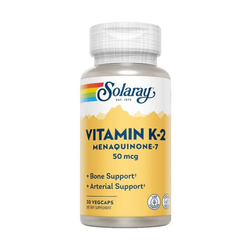Solaray Vitamin K-2 MK-7 30 VegCaps