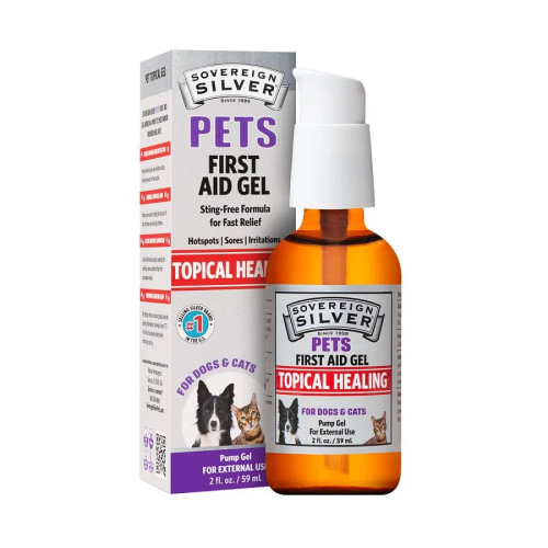 Sovereign Silver Pets Topical First Aid Healing Gel 2 fl. oz.