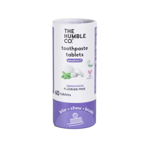 The Humble Co. Spearmint Sensitive Toothpaste Tablets 60 count