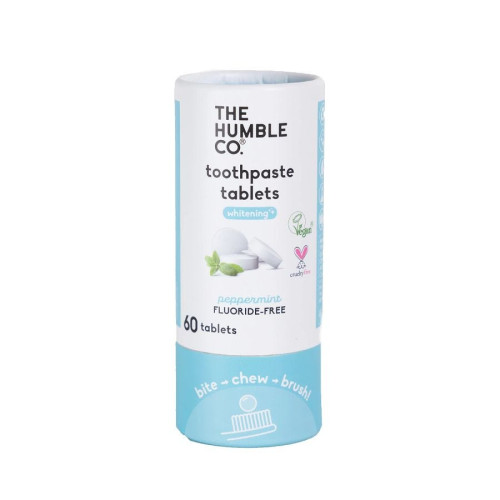The Humble Co. Peppermint Whitening Toothpaste Tablets 60 count