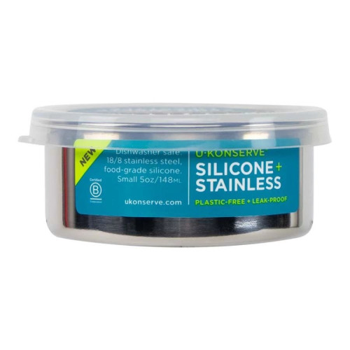 U-Konserve Round Small Stainless Steel Container 5 oz.