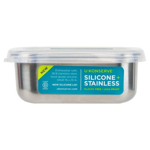 U-Konserve To-Go Small Stainless Steel Container 15 oz.