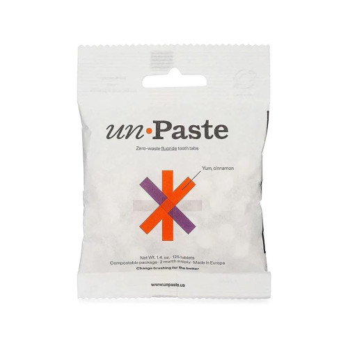 unPaste Cinnamon Toothpaste Tabs with Fluoride 1.4 oz